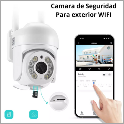 Camara de Seguridad para Exterior Wifi