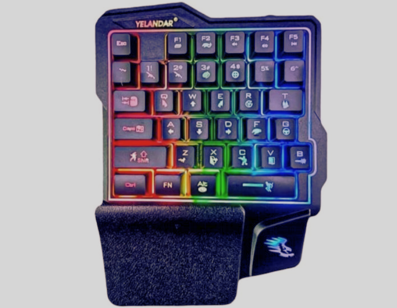 Teclado gamer una mano JX-K7