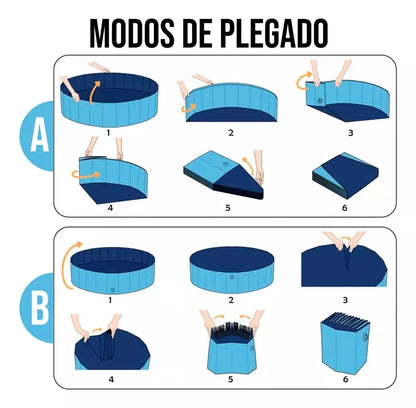 Piscina plegable para Mascotas