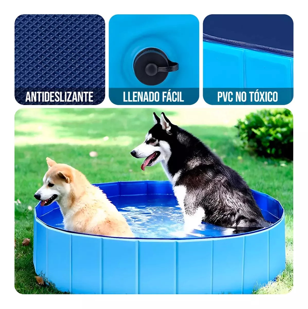 Piscina plegable para Mascotas