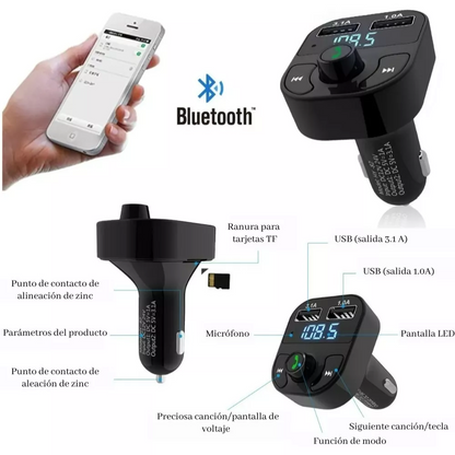 Receptor Bluetooth Autos