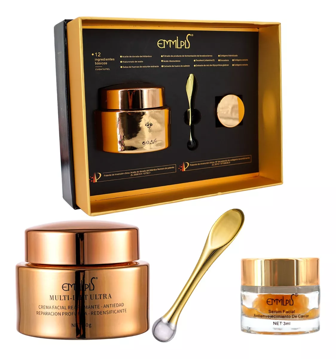 Kit Crema Facial Rejuvenecedora Emmpls